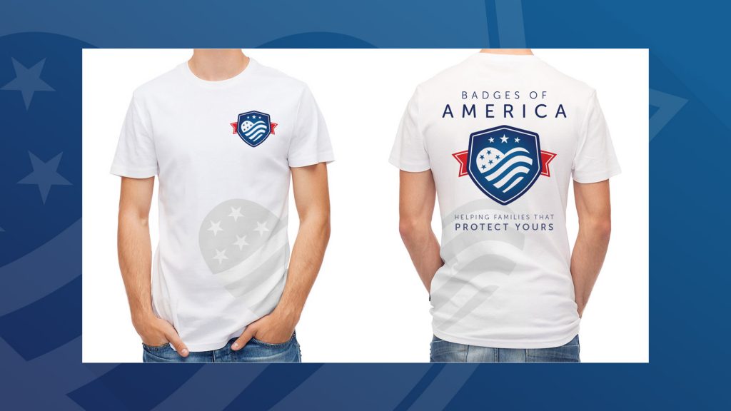 Badges Of America t-shirt